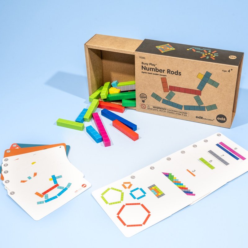 忙着玩-数棒(19286) 生日礼物 新年礼物 儿童益智玩具等餐玩具 - 玩具/玩偶 - 塑料 