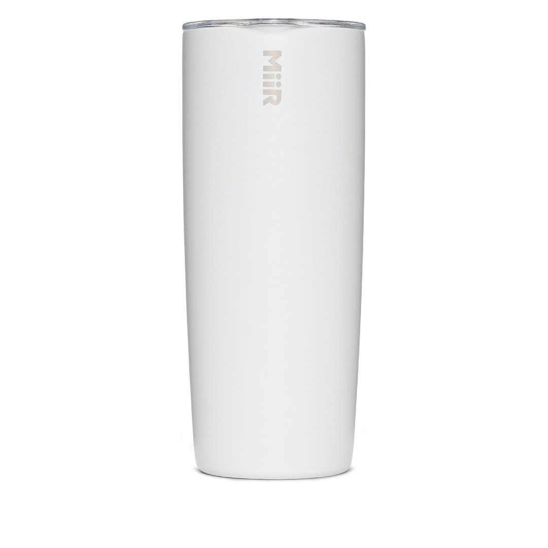 MiiR 双层真空 保温/保冰 随行杯 24oz/710ml 时尚白 (滑盖开关) - 保温瓶/保温杯 - 不锈钢 白色
