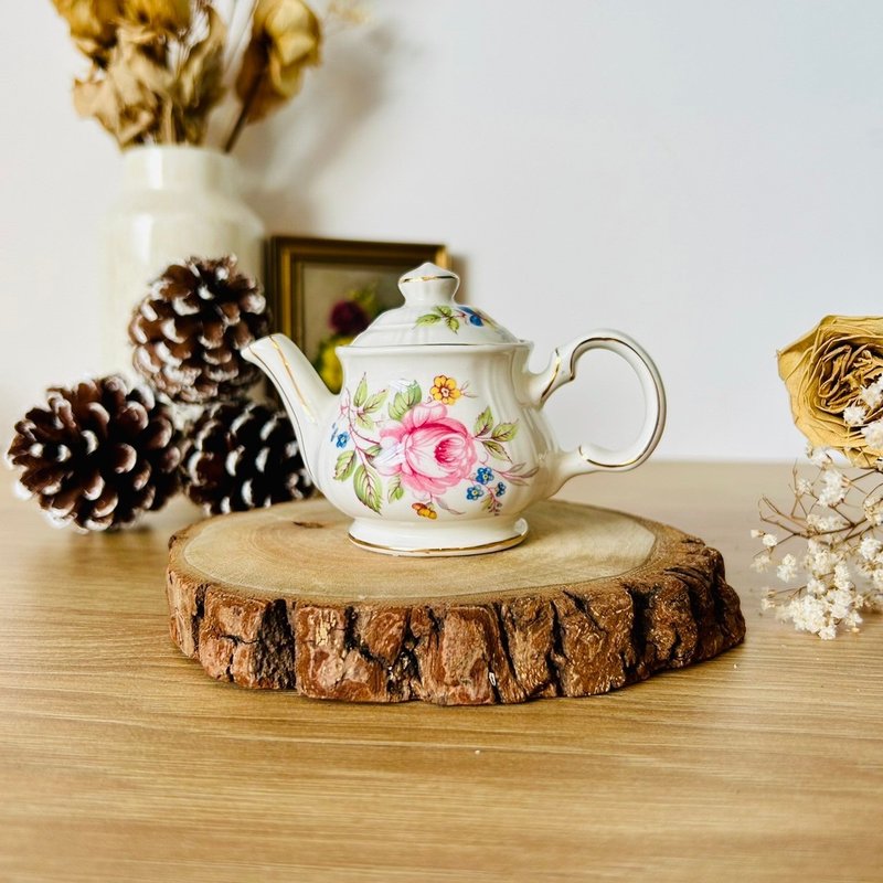 英国老件迷你花卉茶壶 Miniature teapot - 摆饰 - 瓷 
