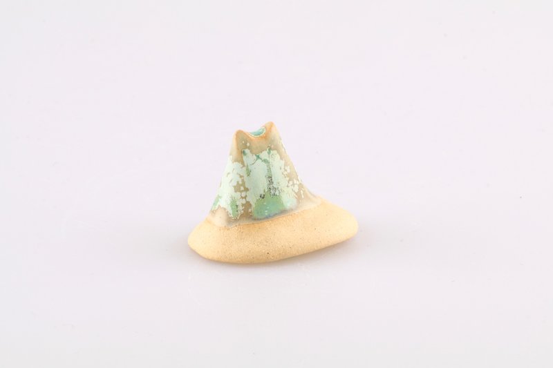 猫是液体系列-来自喵朝 - 摆饰 - 陶 绿色