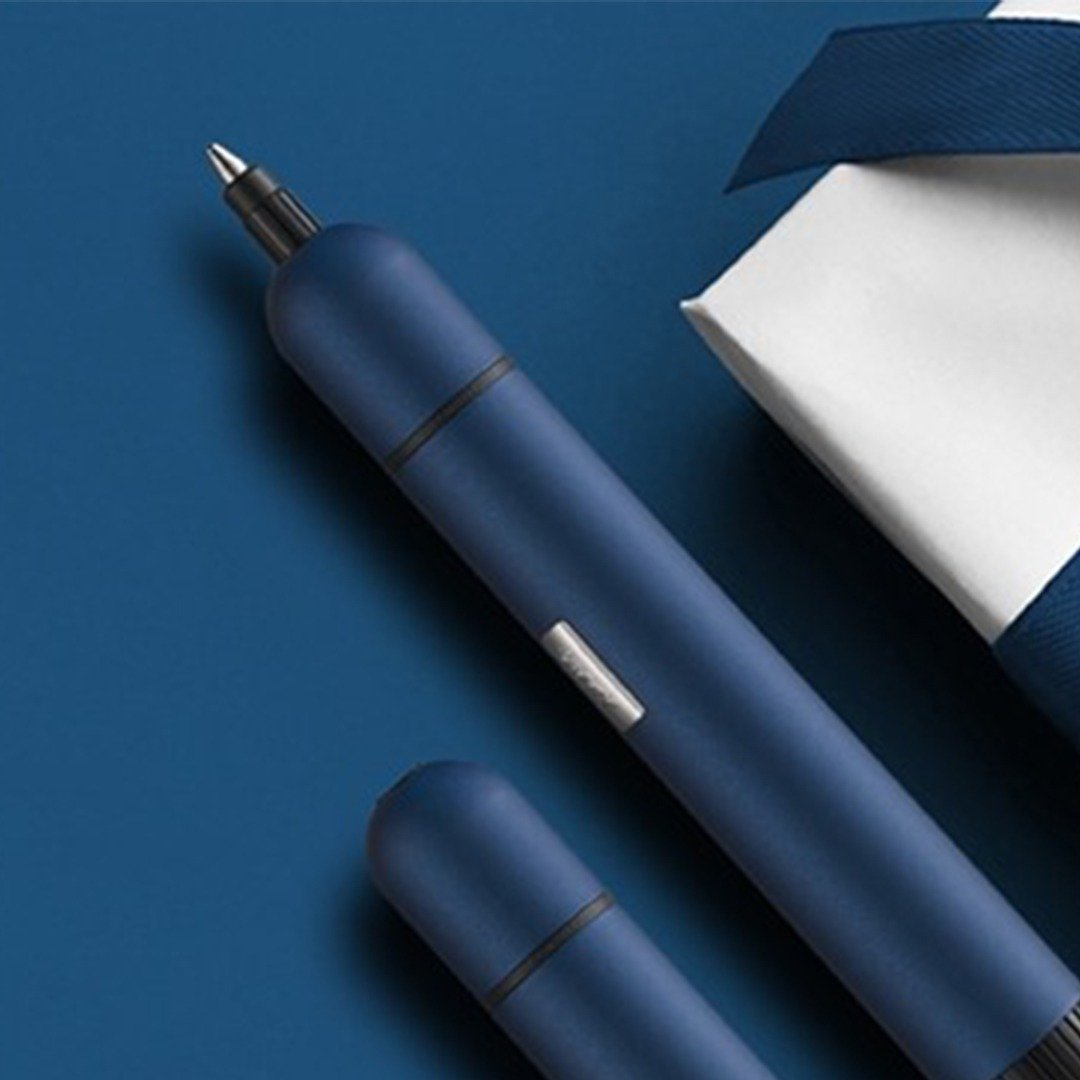 【雷雕免费刻字】LAMY 原子笔 / pico 口袋系列 - 夜光蓝 - 圆珠笔/中性笔 - 贵金属 蓝色