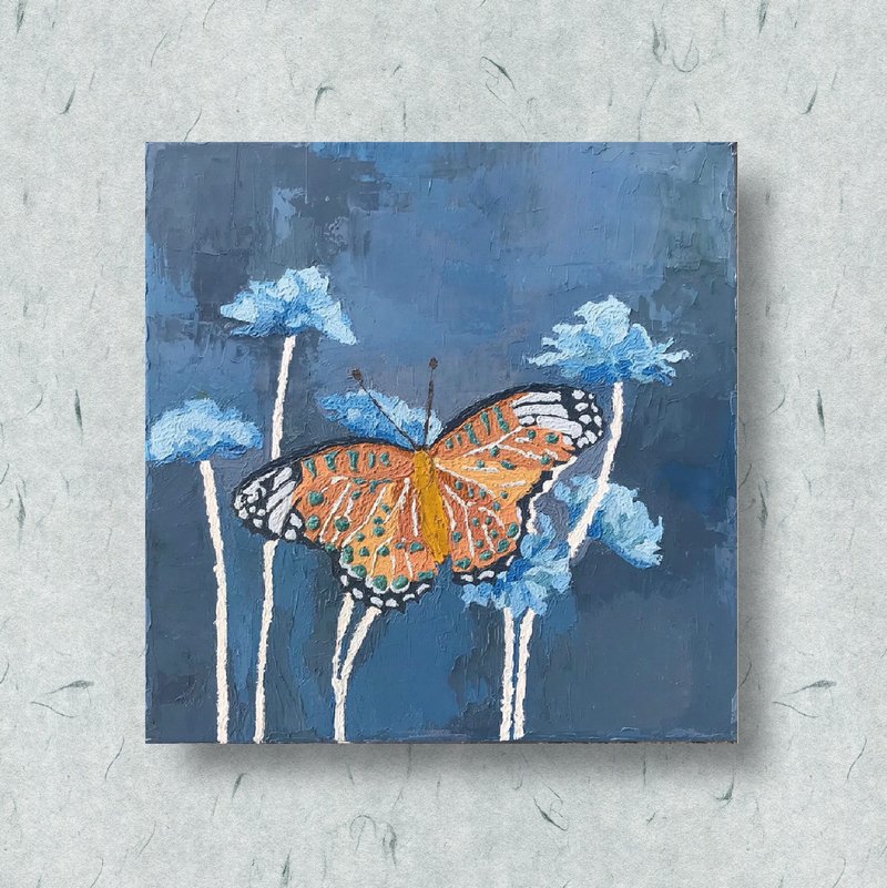 蝴蝶 / 装饰 / 画作 version1 - 海报/装饰画/版画 - 棉．麻 