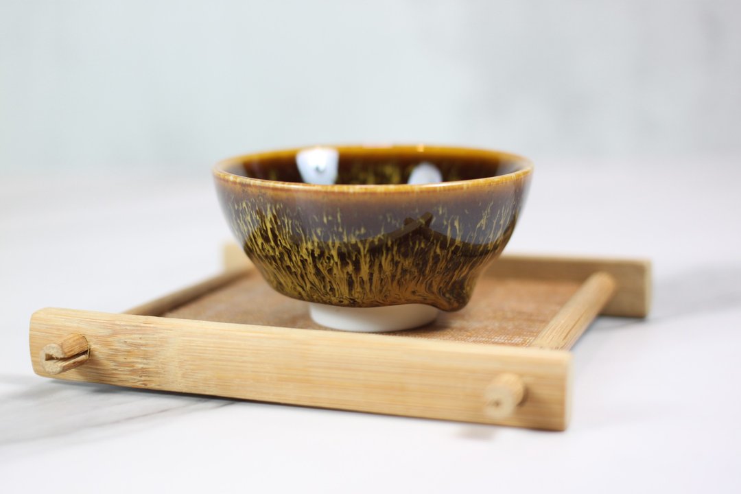 【平权响应】魔眼 天目流釉 圆满茶杯 莺歌陶艺名家叶敏祥作品 - 茶具/茶杯 - 陶 