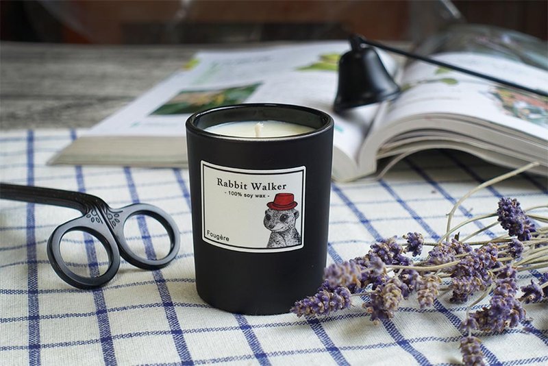 红帽狐蒙-香氛蜡烛65g (甜薰衣草) - 蜡烛/烛台 - 蜡 红色