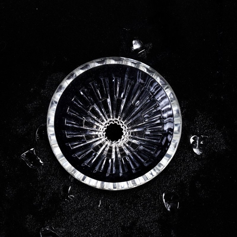 TIMEMORE泰摩水晶冰瞳手冲咖啡滤杯-铝合金底座-黑 - 咖啡壶/周边 - 水晶 透明