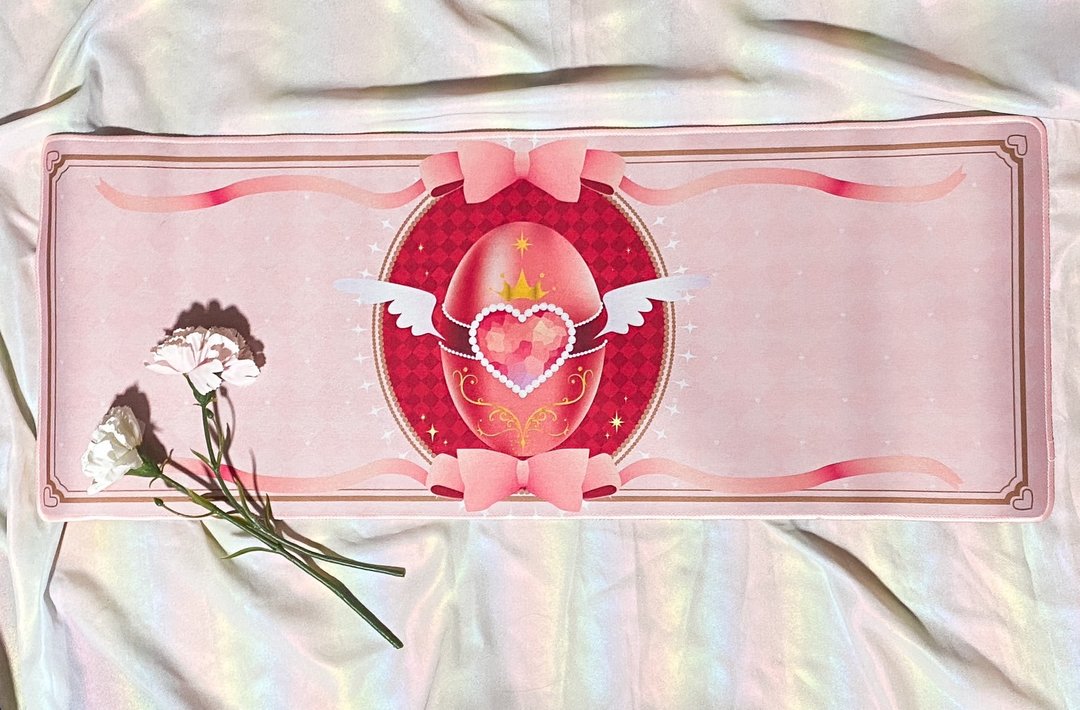 the Egg of Heart: DESKTOP MATT/ Mouse PAD 30x80cm - 鼠标垫 - 其他材质 多色