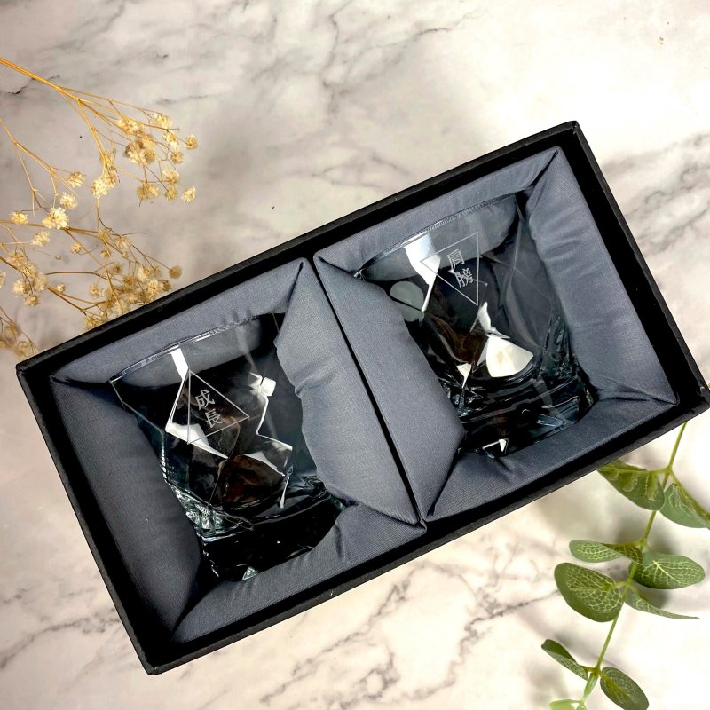 爸爸杯-威士忌玻璃对杯 - 酒杯/酒器 - 玻璃 