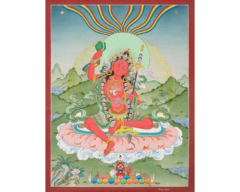 **玛吉拉准手绘唐卡** - 墙贴/壁贴 - 其他材质 多色