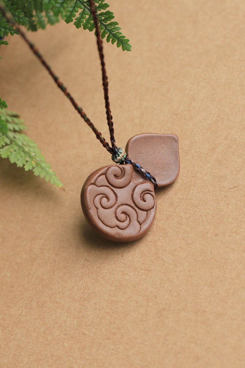 壹染指原创香品 手捏系列 | 如意葫芦 | 一物一图 - 项链 - 植物．花 