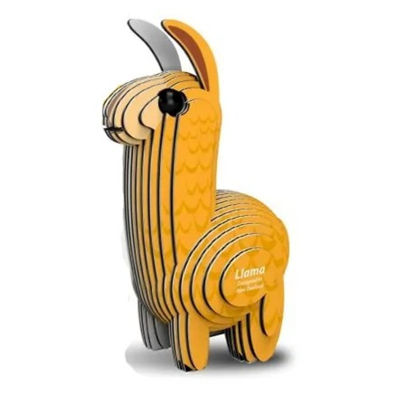 六福村xEUGY DODOLAND 3D纸板拼图-羊驼 - 拼图 - 其他材质 