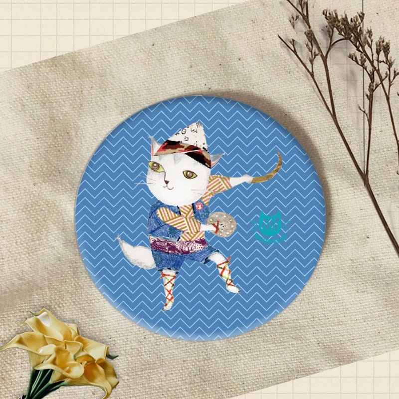 Meowflat 胸章/徽章/别针|猫2.0系列 - 徽章/别针 - 塑料 