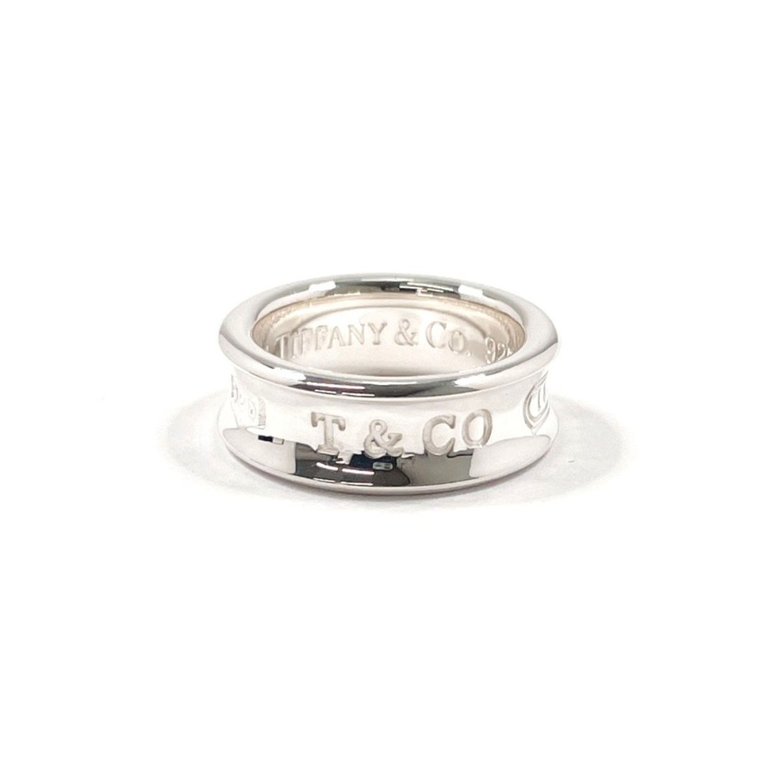 【日本直运 二手美品】9号 蒂芙尼 TIFFANY&Co. 戒指 1837 银 925 配件 珠宝 已重新抛光 - 戒指 - 纯银 银色