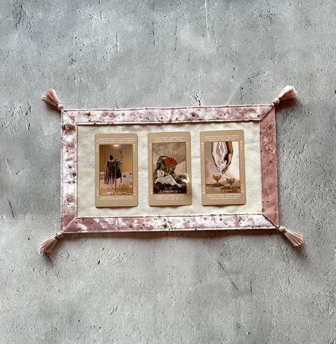 塔罗布　tarot mat 　tarot cloth  Made in JAPAN - 餐垫/桌巾 - 其他人造纤维 