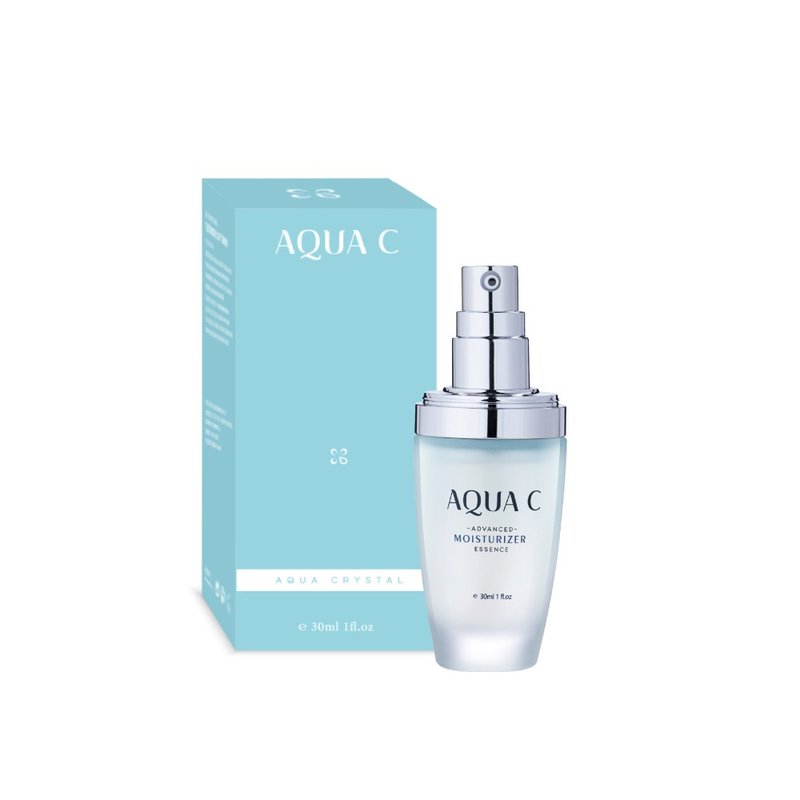 AQUA C.花漾皙 瞬导深效12H保湿精萃 30ml - 精华液/安瓶 - 纸 
