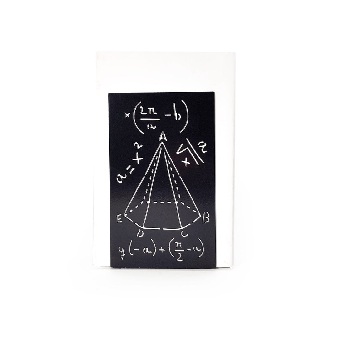 书挡数学|给数学老师的礼物 - 摆饰 - 其他金属 黑色