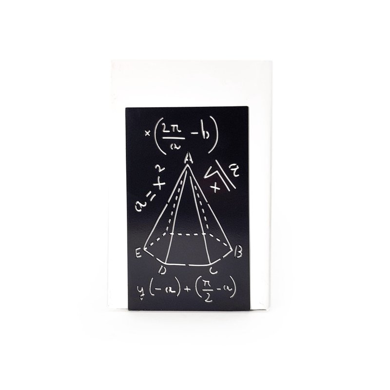 书挡数学|给数学老师的礼物 - 摆饰 - 其他金属 黑色