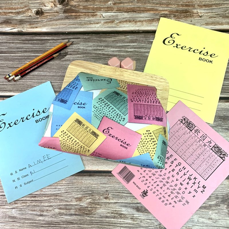 Exercise笔记簿木口金包 - 侧背包/斜挎包 - 其他材质 多色