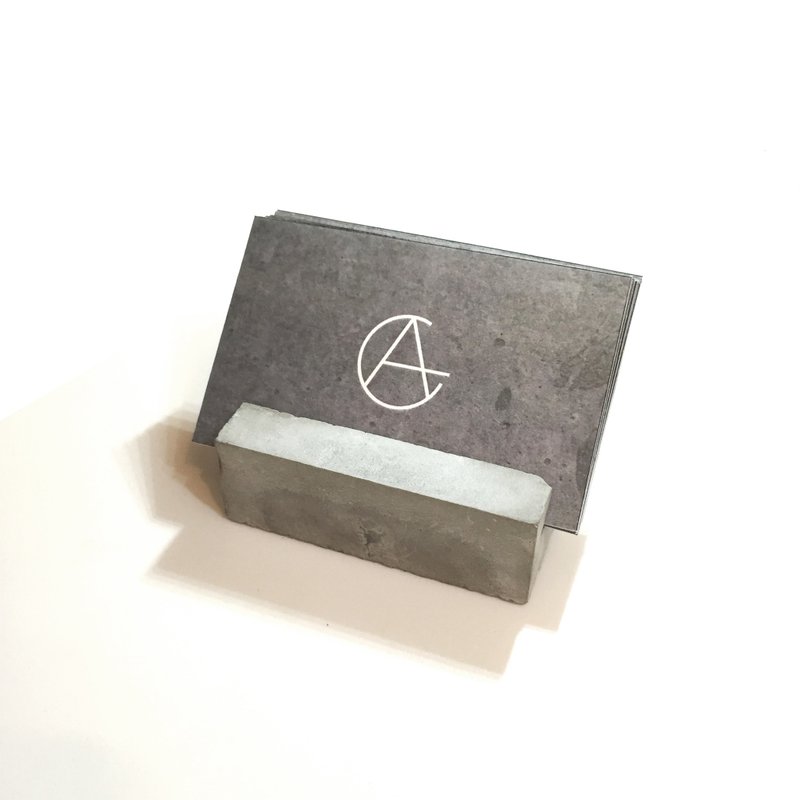 水泥卡片座 - 文件夹/资料夹 - 水泥 灰色