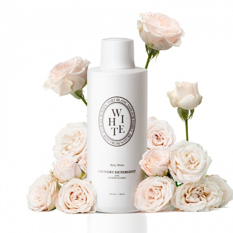 VERTBLANC 宝宝天然衣物清洁液-白色纯净 (1000ml) - 衣物清洁 - 其他材质 白色
