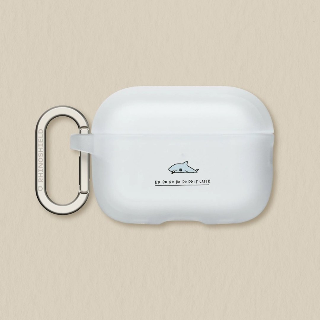 Airpods 系列 防摔耳机保护壳∣ilovedoodle 系列/鲨鱼 - 耳机收纳 - 塑料 多色