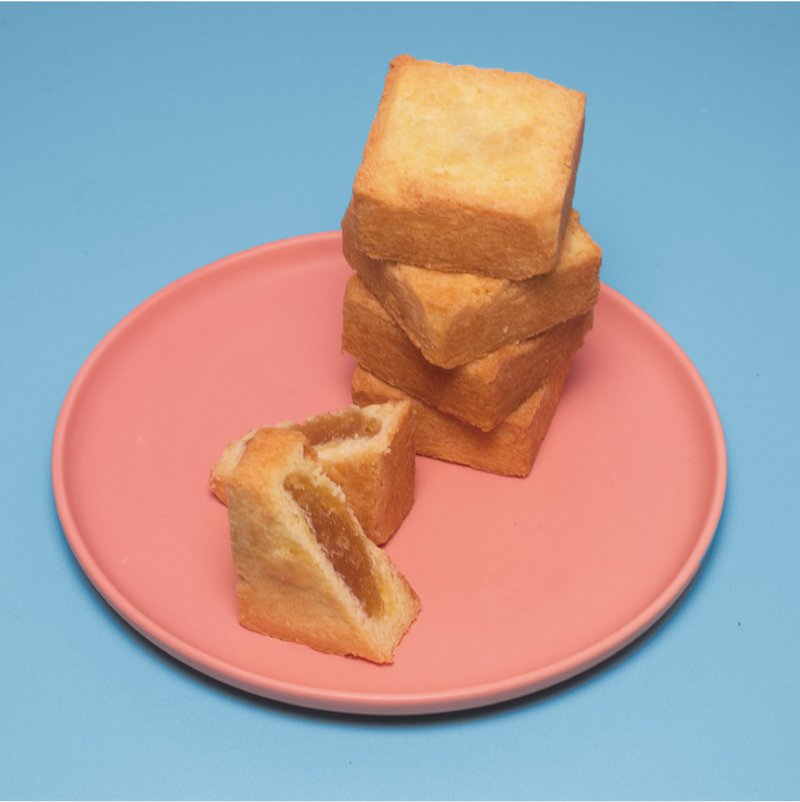 凤梨酥 Fruit Shortcake - 核桃 Walnut - 蛋糕/甜点 - 新鲜食材 橘色