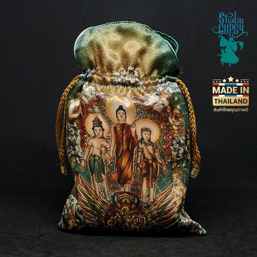 Faith Miracles drawstring pouch - 束口袋双肩包 - 其他材质 
