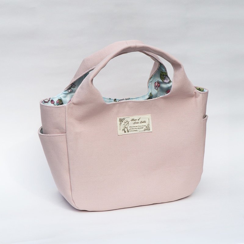 【MY HANDMADE】大容量提袋 l 日本棉布、帆布 - 手提包/手提袋 - 棉．麻 