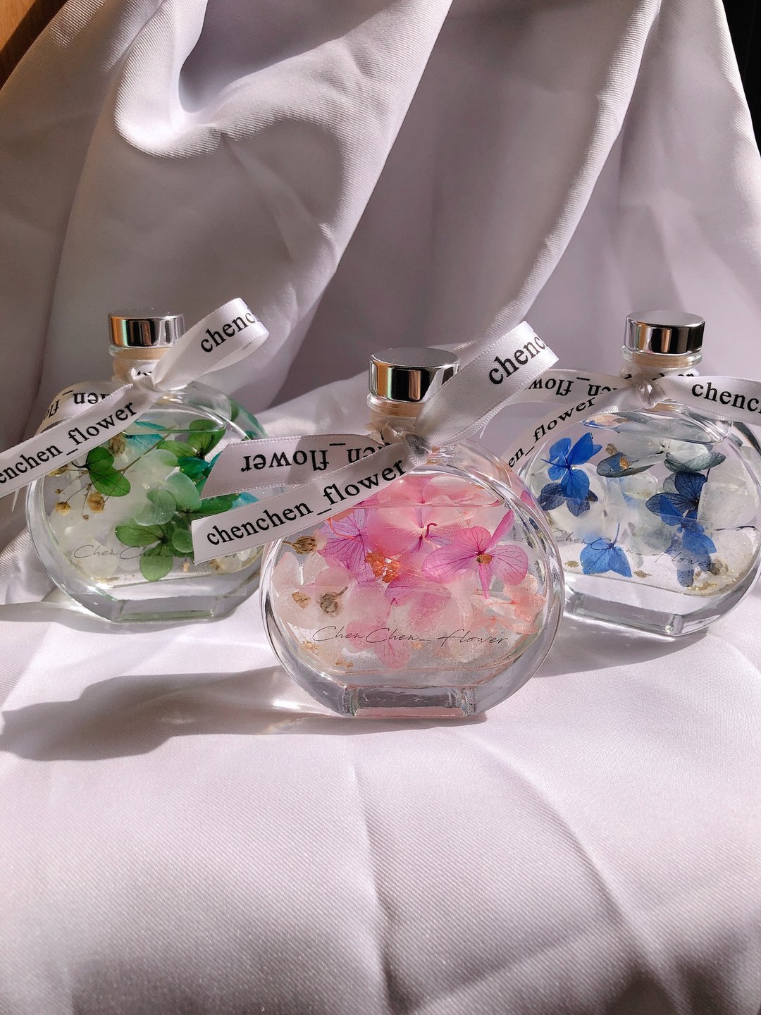 浮游花之美人鱼的蓝色海洋 毕业礼物 生日礼物 情人节  干燥花 - 干燥花/捧花 - 植物．花 蓝色