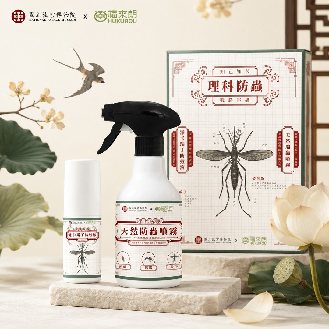【福来朗 x 国立故宫博物院】百年院庆 故宫联名 理科防虫礼盒 - 防蚊用品 - 其他材质 