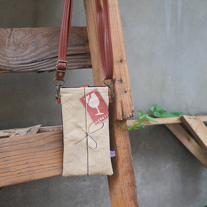 手机包Cellphone Case - 包裹 - 侧背包/斜挎包 - 棉．麻 