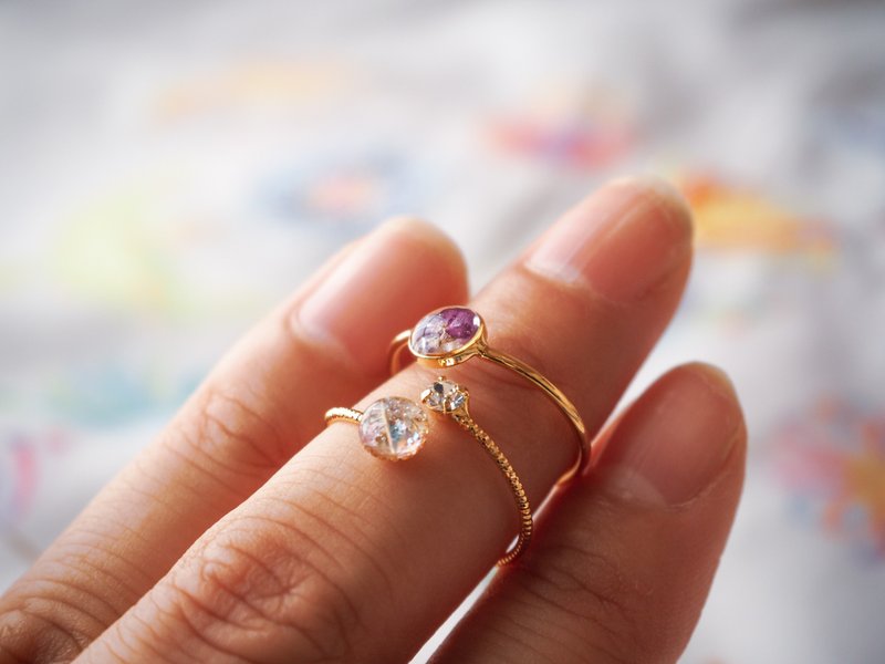 随机款戒指 - 戒指 - 铜/黄铜 金色