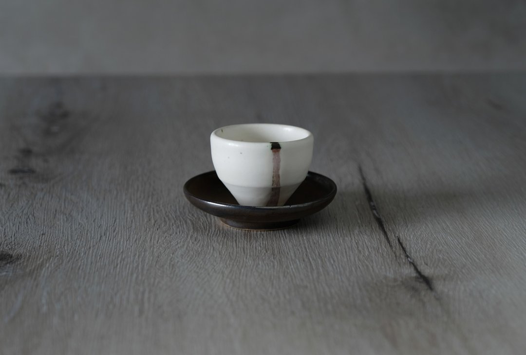 鎏金_杯碟组 - 茶具/茶杯 - 瓷 白色