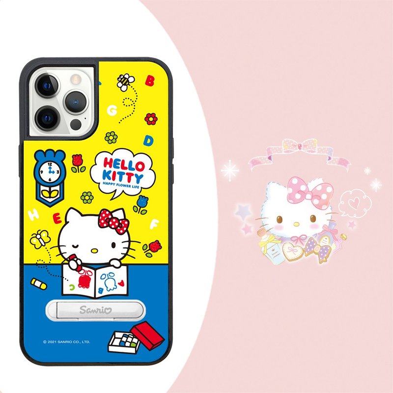 三丽鸥 iPhone 12 全系列 减震立架手机壳-着色凯蒂 - 手机壳/手机套 - 其他材质 多色