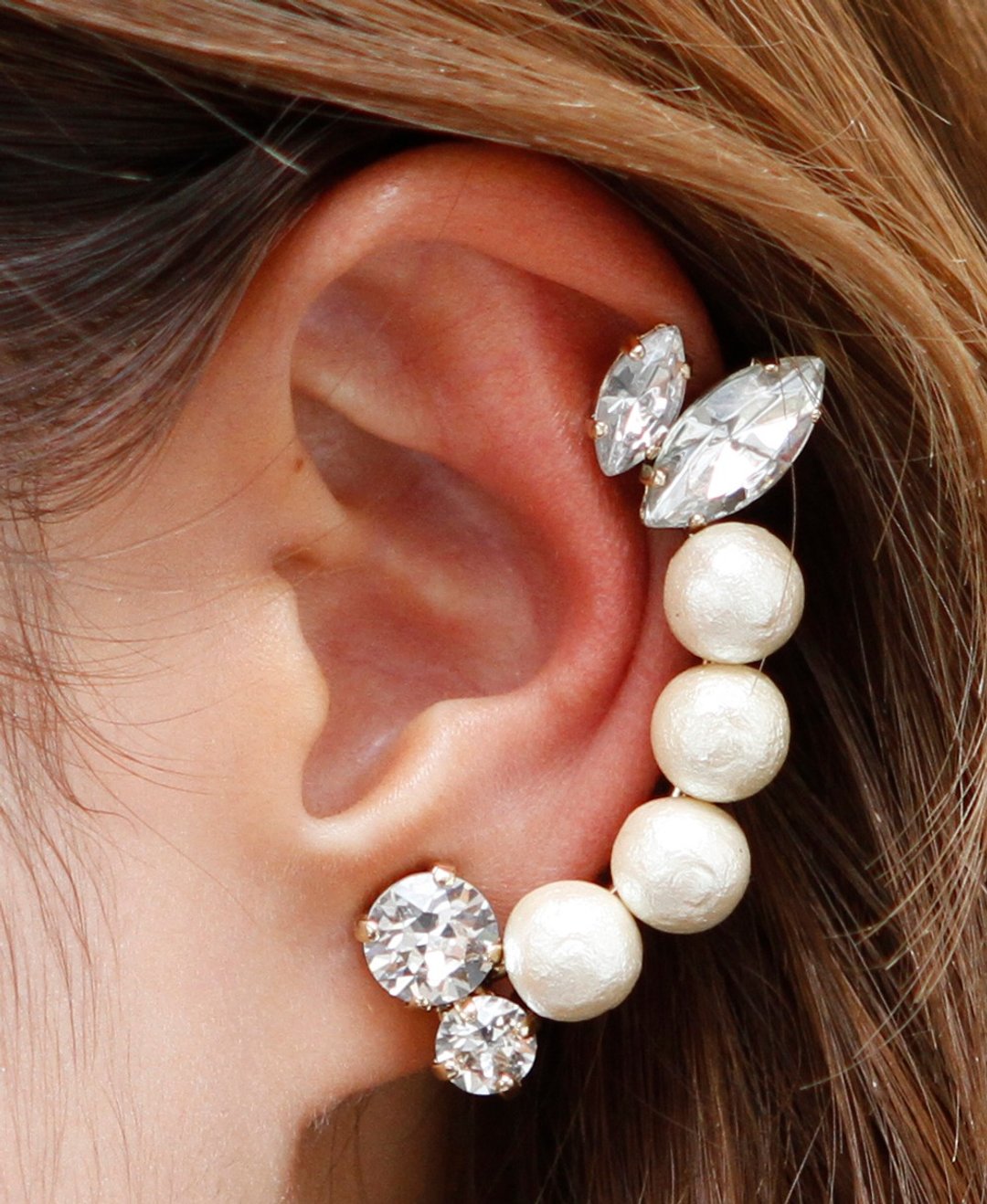【JewCas】Ear Cuffs 耳环 / JC2005 (空气耳夹) - 耳环/耳夹 - 其他金属 金色