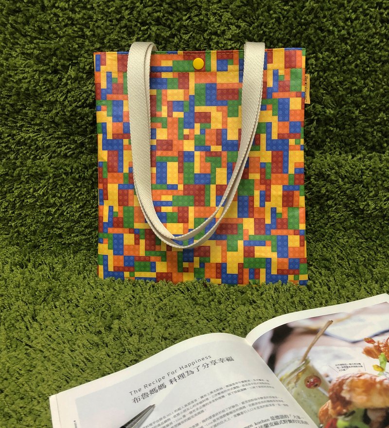 Sunny Bag - 学院风侧背袋 - 彩色积木 - 侧背包/斜挎包 - 其他材质 多色