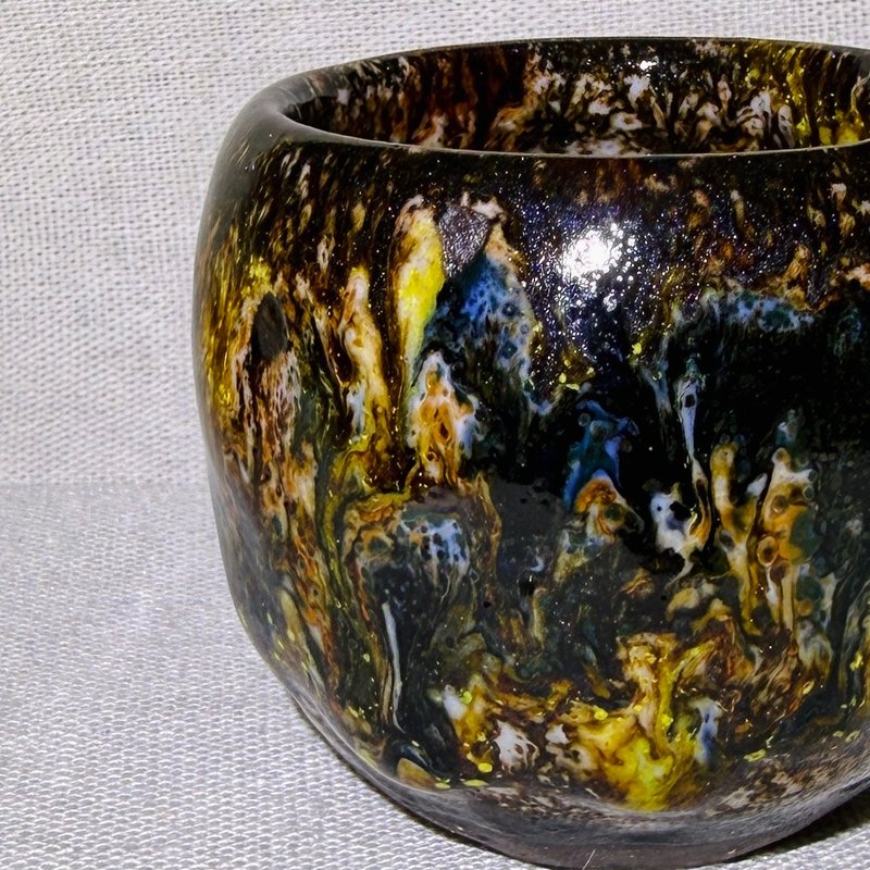 手捏志野小杯 邱毓宁 莺歌烧 - 茶具/茶杯 - 瓷 多色