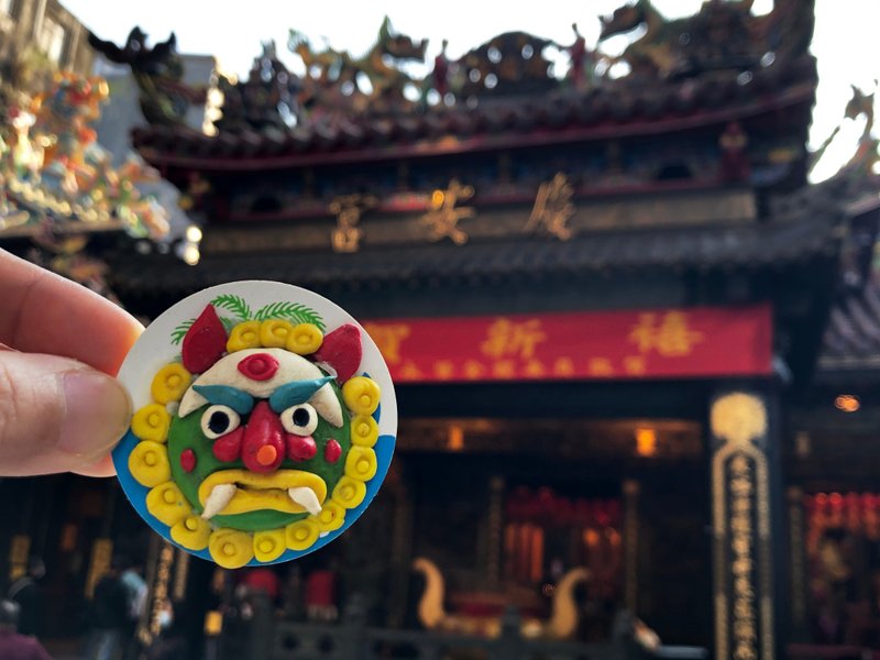 亲子活动－庙宇走读&捏面工艺体验 －基隆小旅行大伞小伞系列 - 深度旅游 - 其他材质 