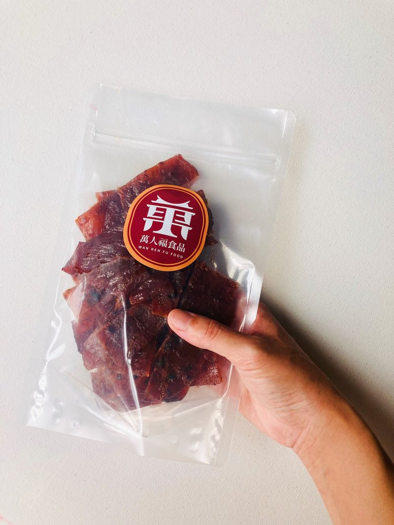 【万人福肉干】蜜汁猪肉干 蜜汁原味 软嫩肉干 原味肉干 250g/包 - 肉干/肉松 - 新鲜食材 