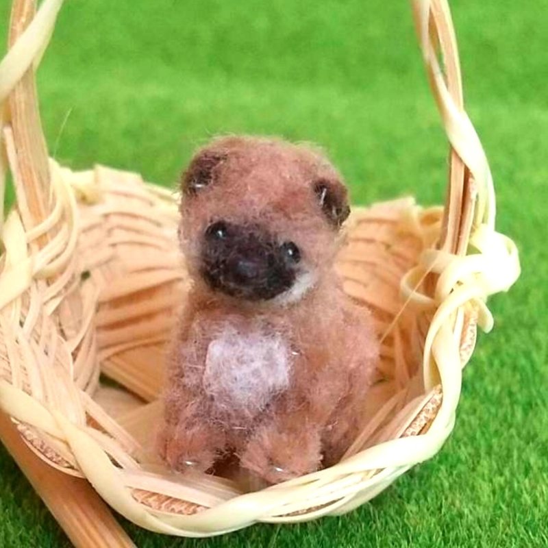 约2.5cm柴犬婴儿商城艺术 - 玩偶/公仔 - 其他材质 咖啡色