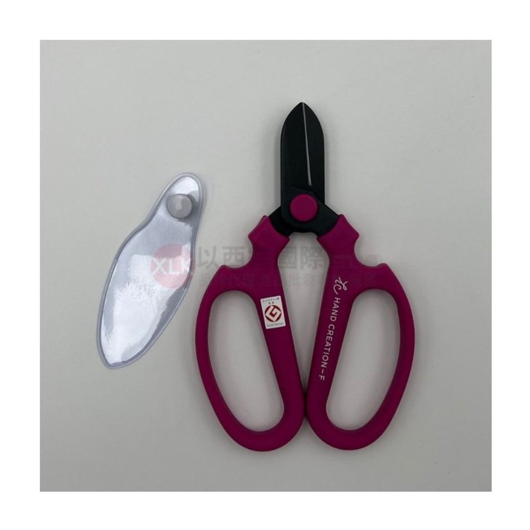日本sakagen坂源花艺剪刀手创170黑刃系列/葡紫色 - 其他 - 其他金属 多色