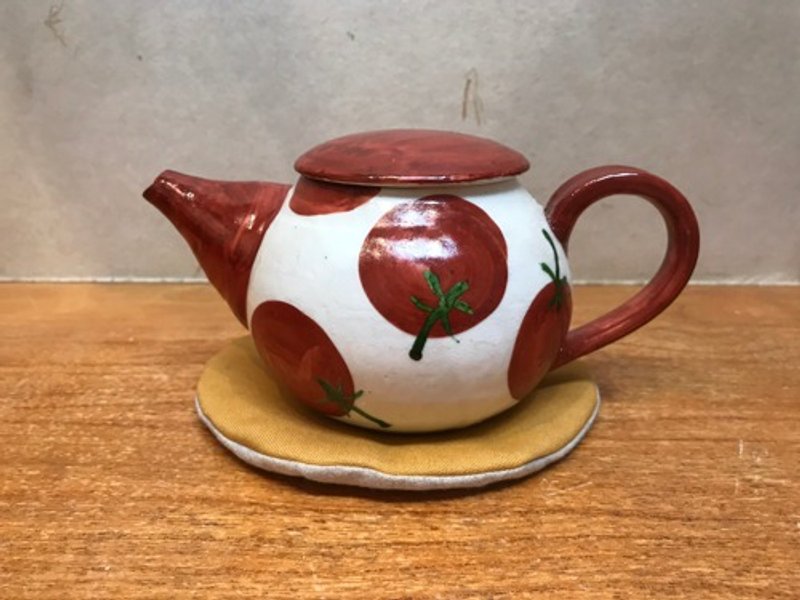 tomatoのポット<受注生産＞ - 茶具/茶杯 - 陶 