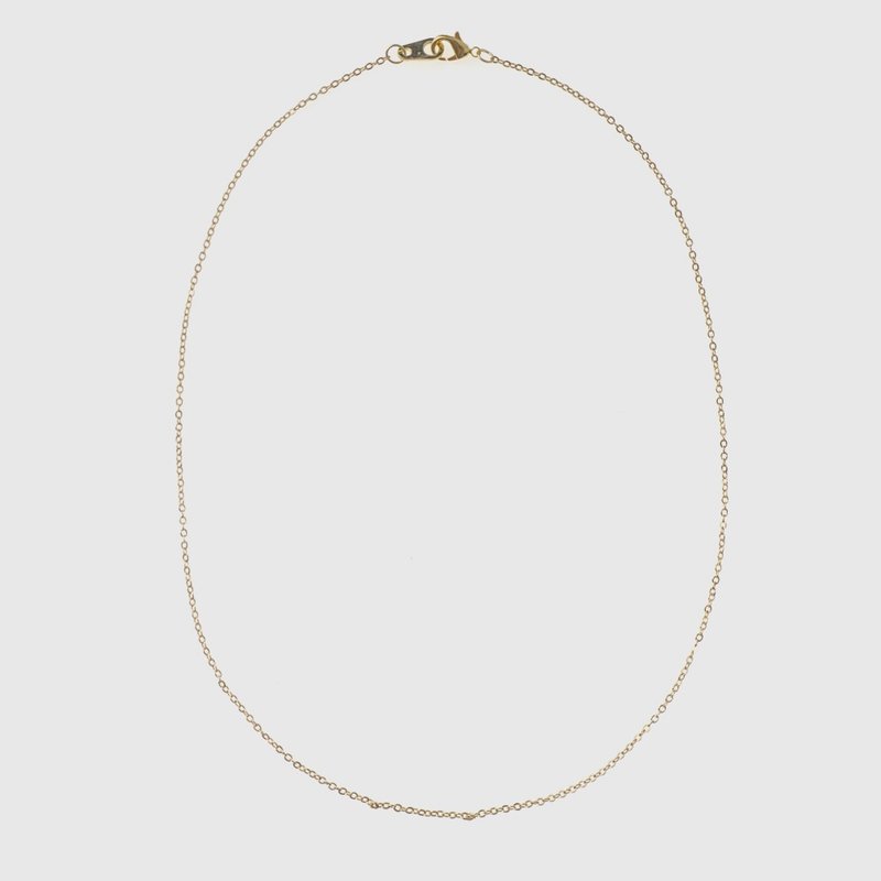 素链 | Classic Fine Chain 经典细链 - 项链 - 其他材质 金色