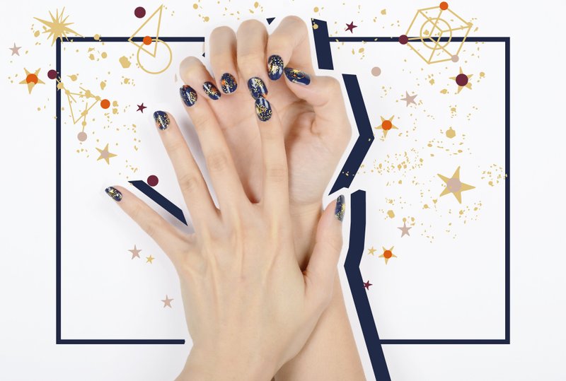 银河闪光指甲贴 - 其他 - 其他材质 蓝色