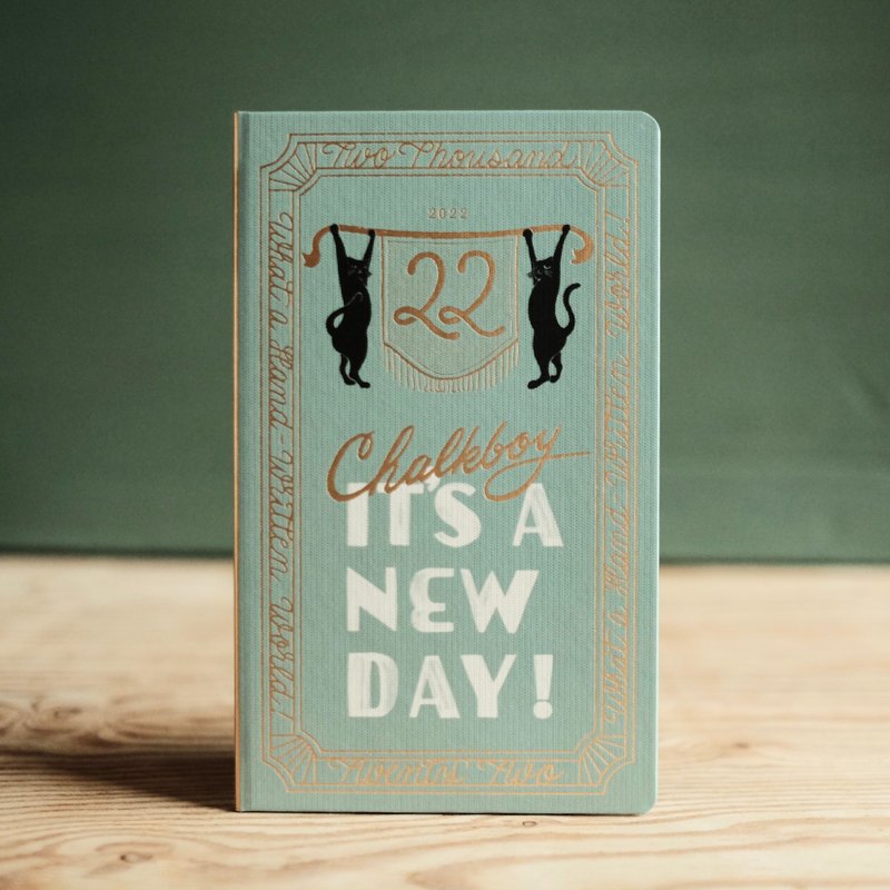 CHALKBOY 2022 Schedule Book (BLUE) - 笔记本/手帐 - 纸 蓝色