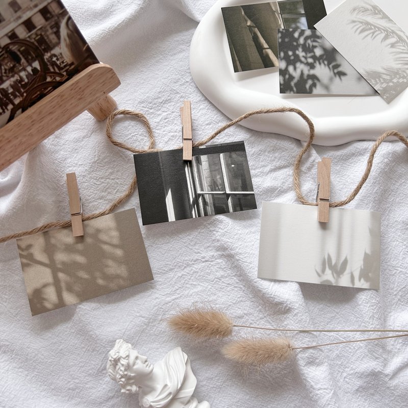 光影卡片 - 卡片/明信片 - 纸 