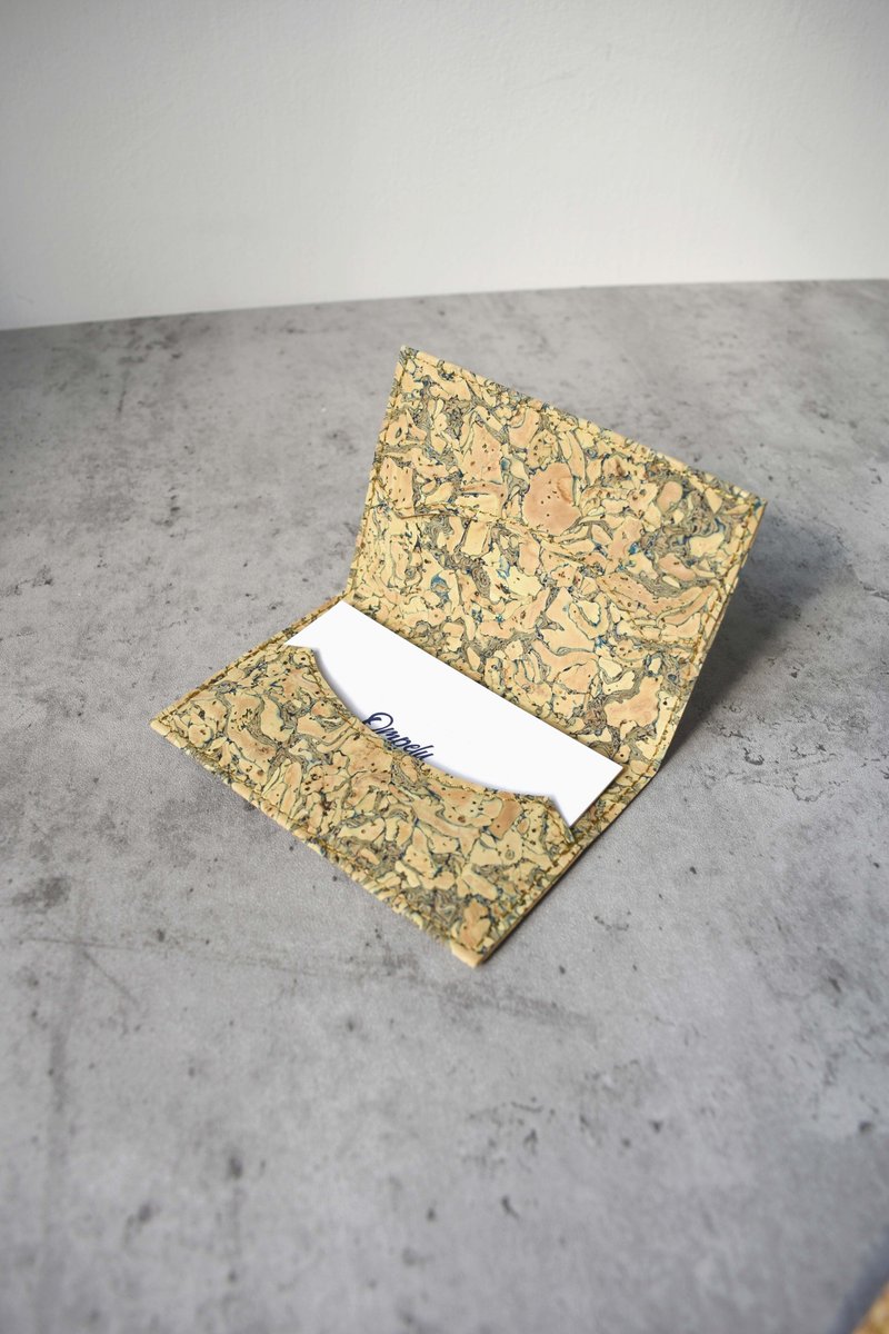 水松木/软木卡片套 - 名片夹/名片盒 - 软木/水松木 卡其色