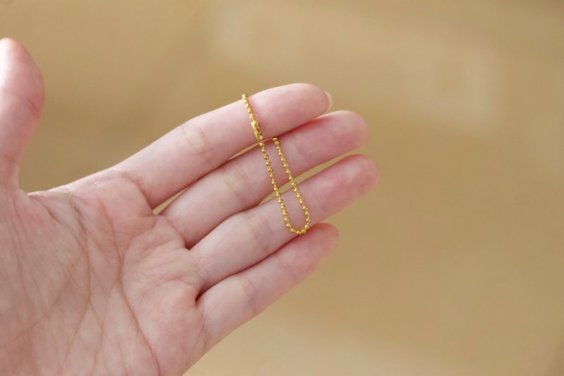 甘岛工艺 匙扣款式补款 - 钥匙链/钥匙包 - 其他金属 橘色