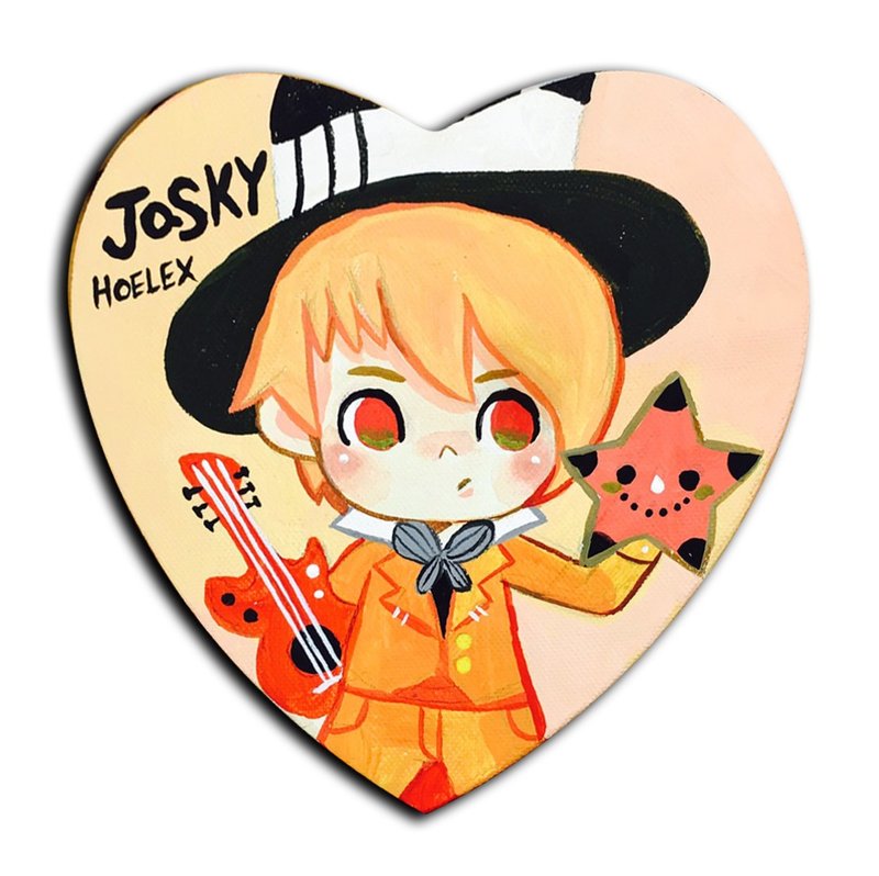 心梦原画系列 - (JASKY杰星克款) - 海报/装饰画/版画 - 颜料 多色