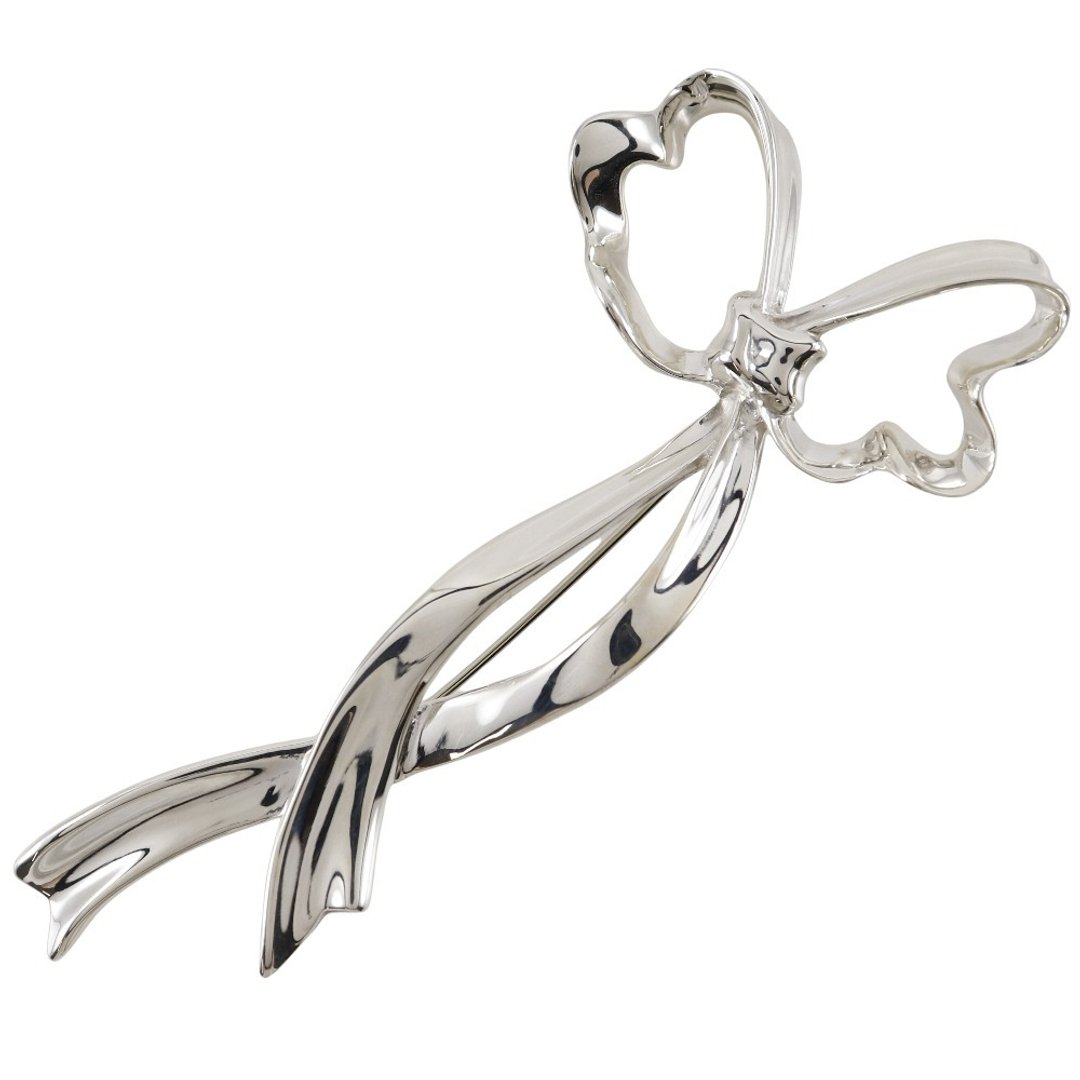 [日本直送] Tiffany & Co. 丝带银，925 银，丝带，约 19.3 克，女士 [二手] - 胸针 - 银 银色