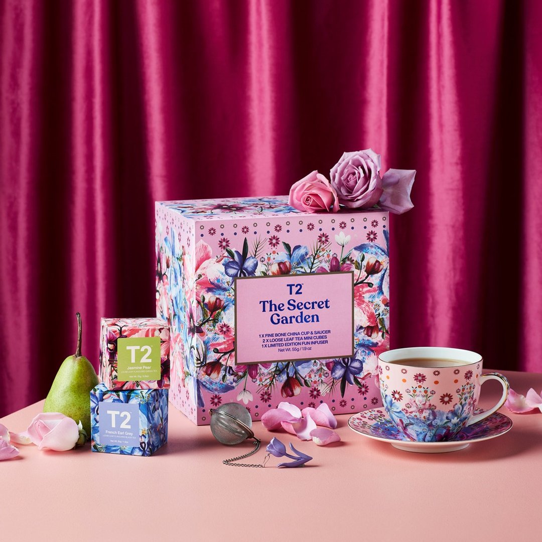【T2 tea】限量秘密花园礼盒 Secret Garden Gift Set - 茶 - 新鲜食材 